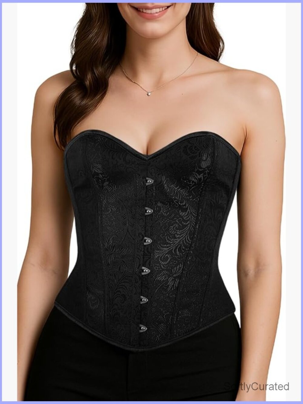 Bustier Lace Corset Belt Waist Cincher Bodysuit Overbust Lingerie Shapewear
